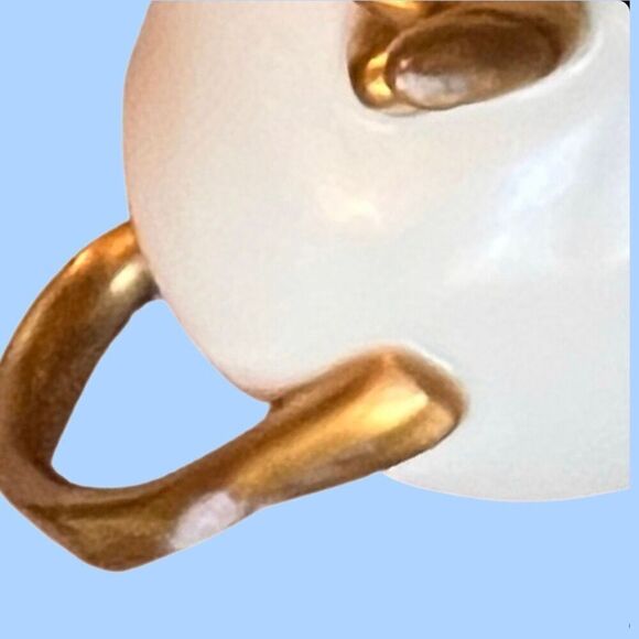 2 Pc Vintage Nori Take Nippon Footed Bowl Dish & Creamer Hand Painted Roses - Picture 4 of 5